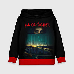 Толстовка-худи детская Album road Alice Cooper, цвет: 3D-красный