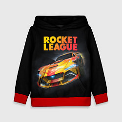Толстовка-худи детская Rocket League - Tyranno GXT, цвет: 3D-красный