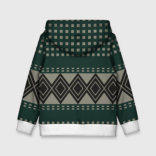 Детская толстовка Свитер пацана / 3D-Белый – фото 2