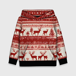 Детская толстовка Красные олени
