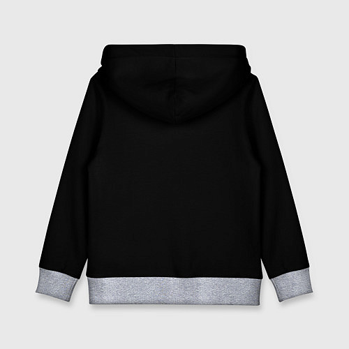 Детская толстовка Годжо сидит - Магическая битва / 3D-Меланж – фото 2