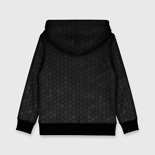Детская толстовка Rocket League - metal logo / 3D-Черный – фото 2