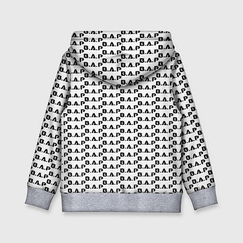 Детская толстовка BAP kpop steel pattern / 3D-Меланж – фото 2