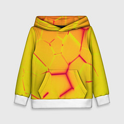 Детская толстовка Плиты желтые броня