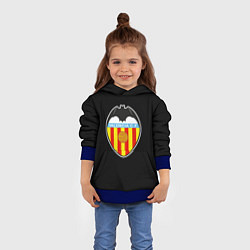 Толстовка-худи детская Valencia fc club sport, цвет: 3D-синий — фото 2