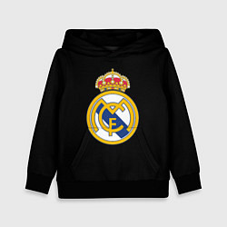 Толстовка-худи детская Real madrid fc club, цвет: 3D-черный