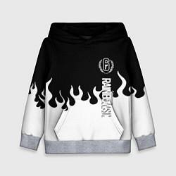 Толстовка-худи детская Tom Clancy raimbow six fire, цвет: 3D-меланж