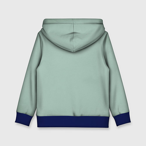 Детская толстовка Дачные войска значок / 3D-Синий – фото 2