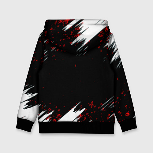 Детская толстовка Horizon zero dawn краски / 3D-Черный – фото 2