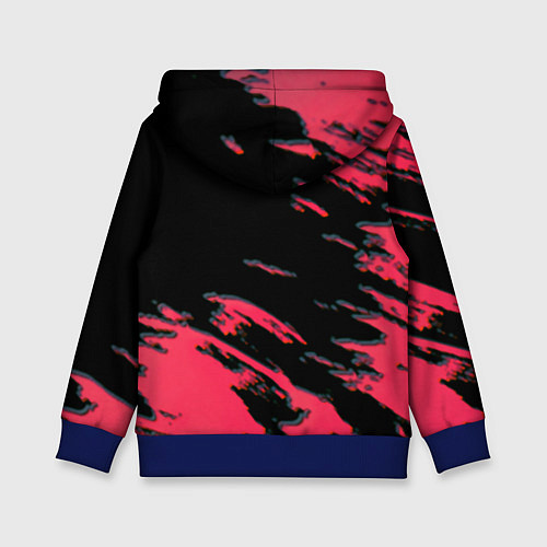 Детская толстовка NBA краски текстура / 3D-Синий – фото 2