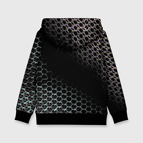 Детская толстовка Rainbow six 6 hexagon / 3D-Черный – фото 2