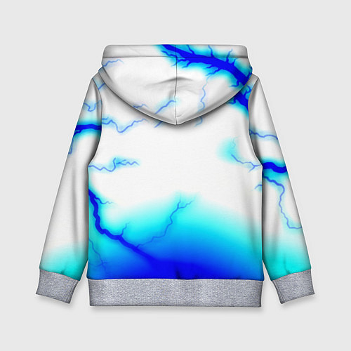 Детская толстовка Ведьмак дикая охота молнии лого / 3D-Меланж – фото 2