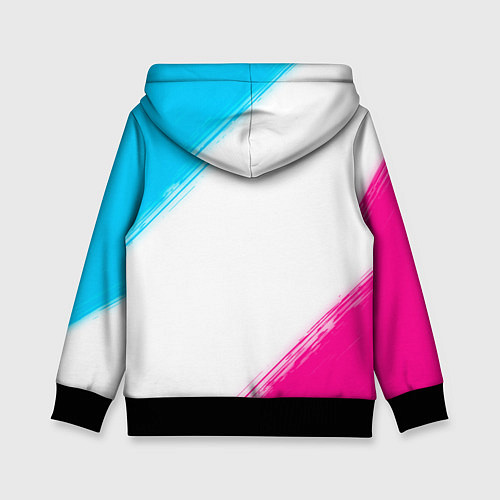 Детская толстовка Juventus neon gradient style / 3D-Черный – фото 2