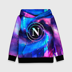 Детская толстовка Napoli неоновый космос