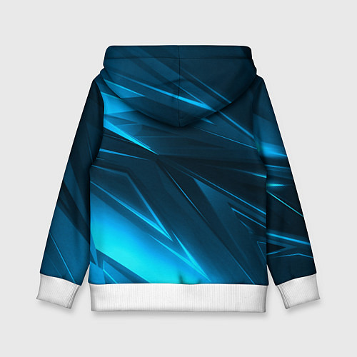 Детская толстовка Geometry stripes neon color / 3D-Белый – фото 2