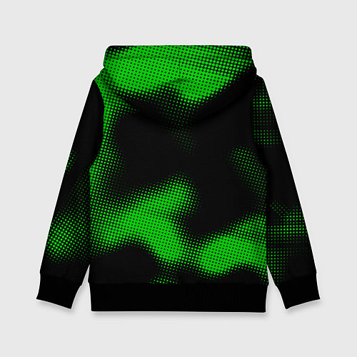 Детская толстовка Leicester City sport halftone / 3D-Черный – фото 2