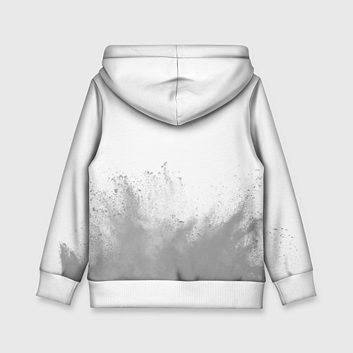 Детская толстовка Atletico Madrid sport на светлом фоне посередине / 3D-Белый – фото 2