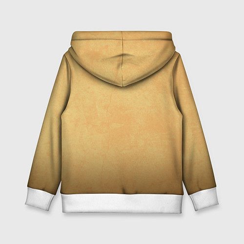 Детская толстовка Фаллаут - Гуль / 3D-Белый – фото 2