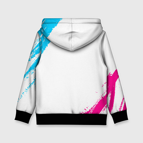 Детская толстовка West Ham neon gradient style / 3D-Черный – фото 2