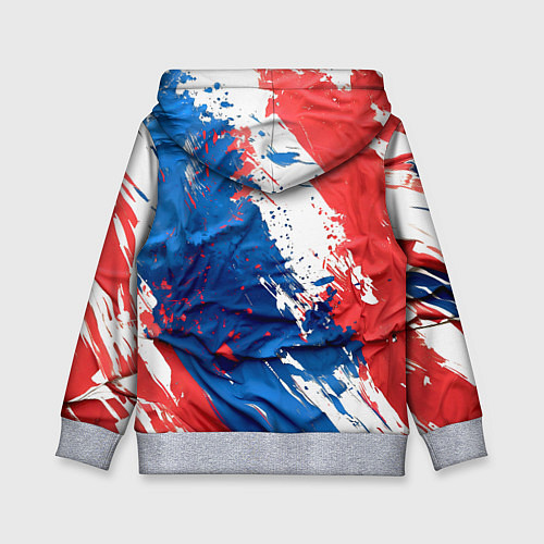 Детская толстовка Im from Russia / 3D-Меланж – фото 2