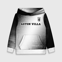 Толстовка-худи детская Aston Villa sport на светлом фоне посередине, цвет: 3D-белый