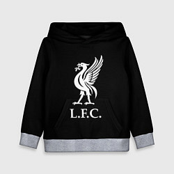 Толстовка-худи детская Liverpool fc club, цвет: 3D-меланж