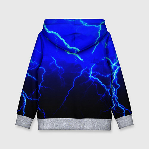 Детская толстовка Герб РФ шторм империя / 3D-Меланж – фото 2