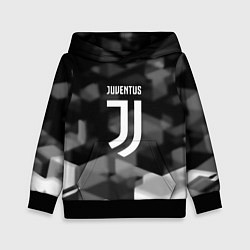 Толстовка-худи детская Juventus geometry fc, цвет: 3D-черный