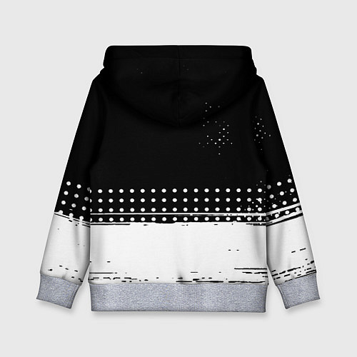 Детская толстовка Among us геометрия / 3D-Меланж – фото 2