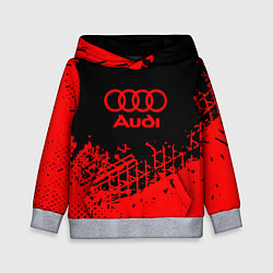 Детская толстовка BMW краски красные полосы