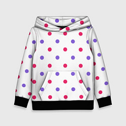 Толстовка-худи детская Шикарный узор, цвет: 3D-черный