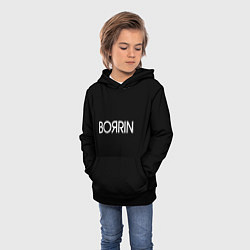 Толстовка-худи детская Боярин boяrin, цвет: 3D-черный — фото 2