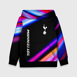 Толстовка-худи детская Tottenham speed game lights, цвет: 3D-черный
