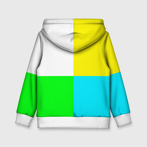 Детская толстовка Borussia color cport / 3D-Белый – фото 2