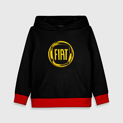 Детская толстовка FIAT logo yelow