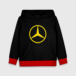Детская толстовка Mercedes logo yello