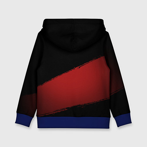 Детская толстовка Боец Ислам Махачев / 3D-Синий – фото 2