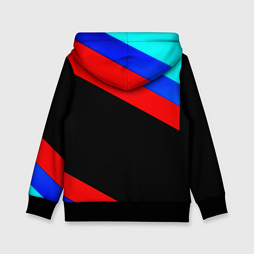 Детская толстовка BMW line sport / 3D-Черный – фото 2