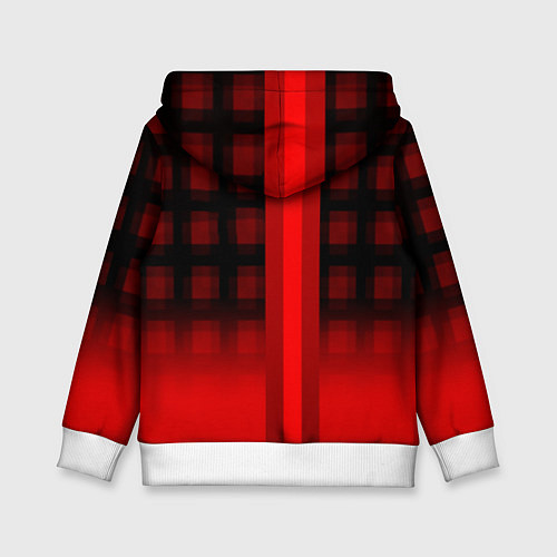 Детская толстовка Arsenal fc sport geometry steel / 3D-Белый – фото 2