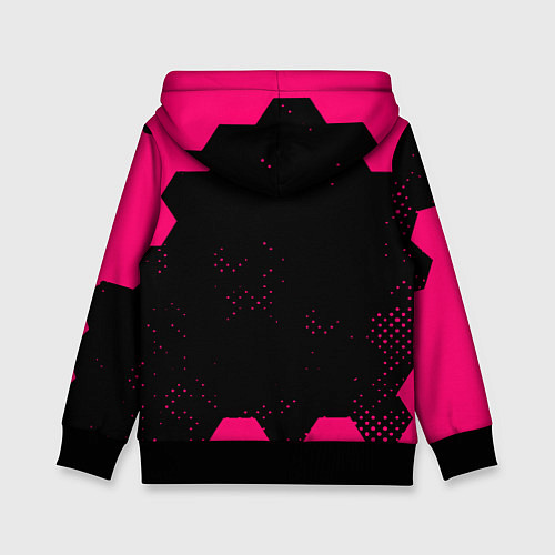 Детская толстовка Among us hexagon true color / 3D-Черный – фото 2