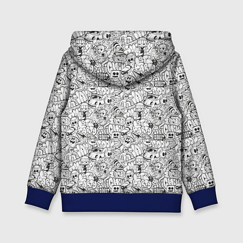 Детская толстовка Расслабься и веселись / 3D-Синий – фото 2