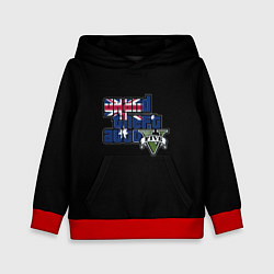 Толстовка-худи детская GTA 5 London, цвет: 3D-красный