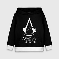 Толстовка-худи детская Assassins Creed rogue, цвет: 3D-белый