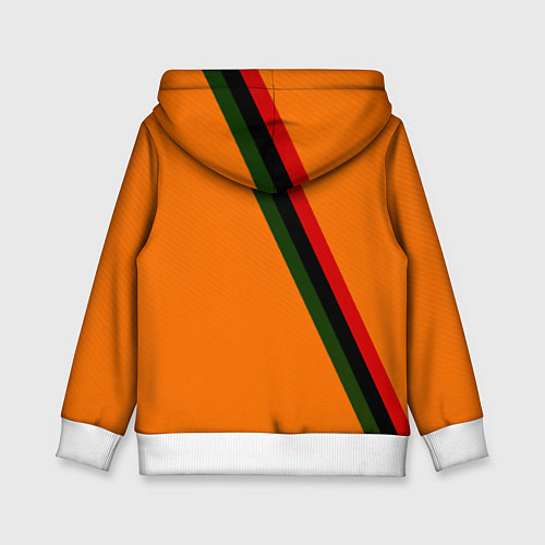 Детская толстовка Arsenal geometry steel / 3D-Белый – фото 2