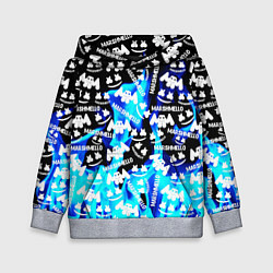 Детская толстовка Marshmello fire