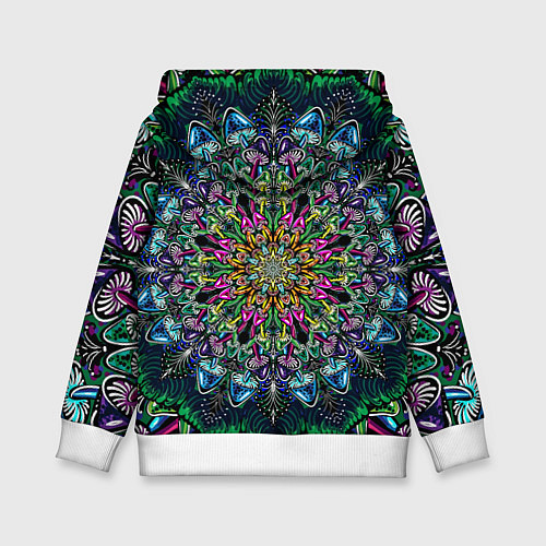 Детская толстовка Поганки / 3D-Белый – фото 2