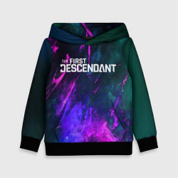 Толстовка-худи детская Texture - The First Descendant, цвет: 3D-черный