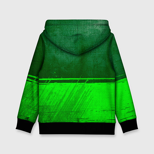 Детская толстовка Juventus - green gradient посередине / 3D-Черный – фото 2
