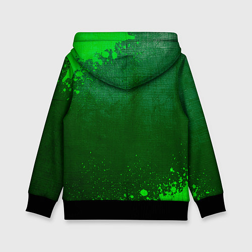Детская толстовка Everton - green gradient / 3D-Черный – фото 2