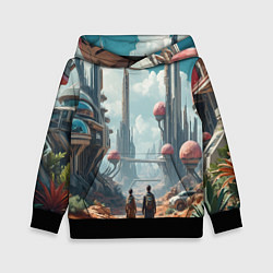 Детская толстовка Планета фантастика